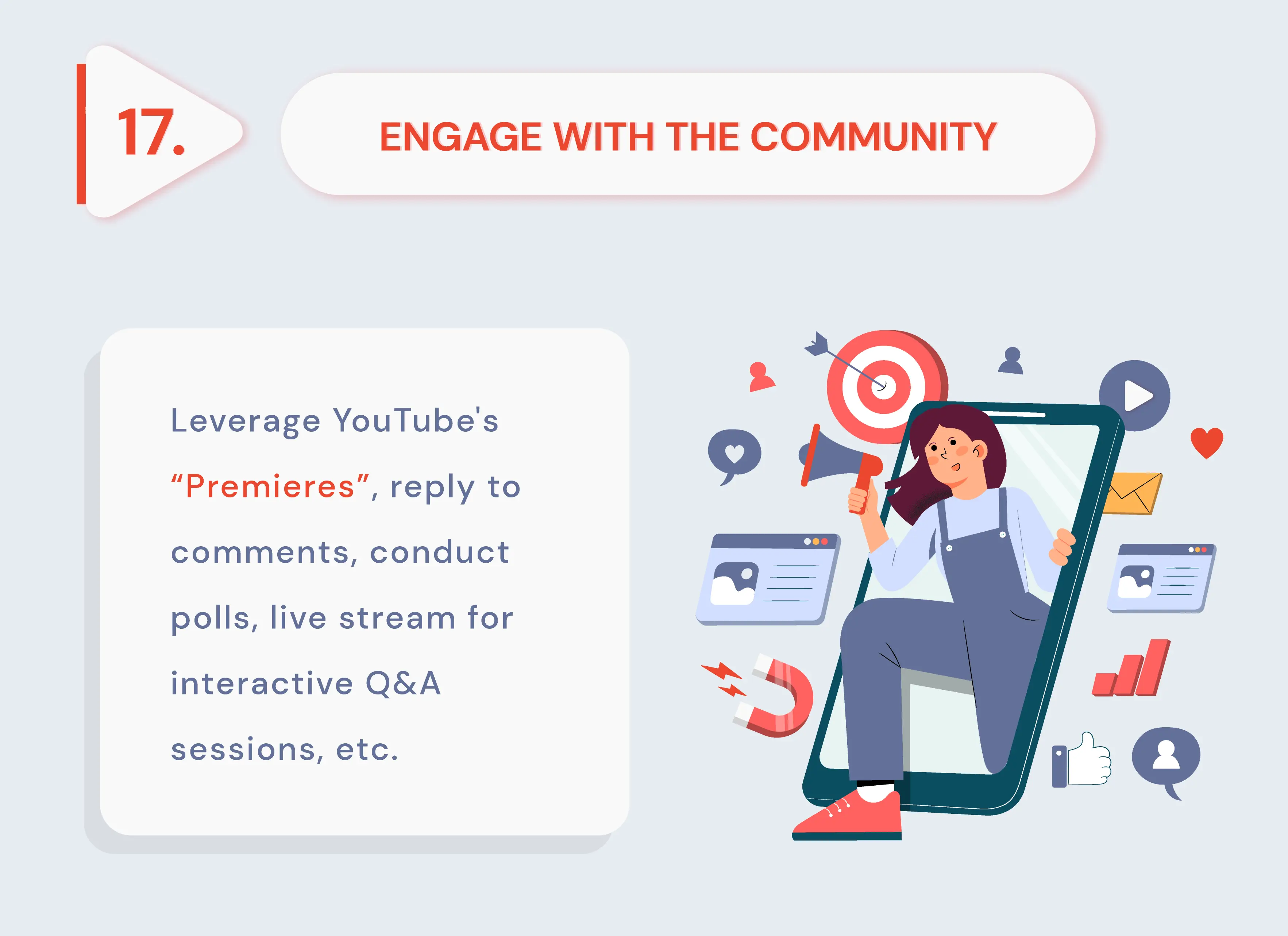 YouTube s'engage avec la communauté