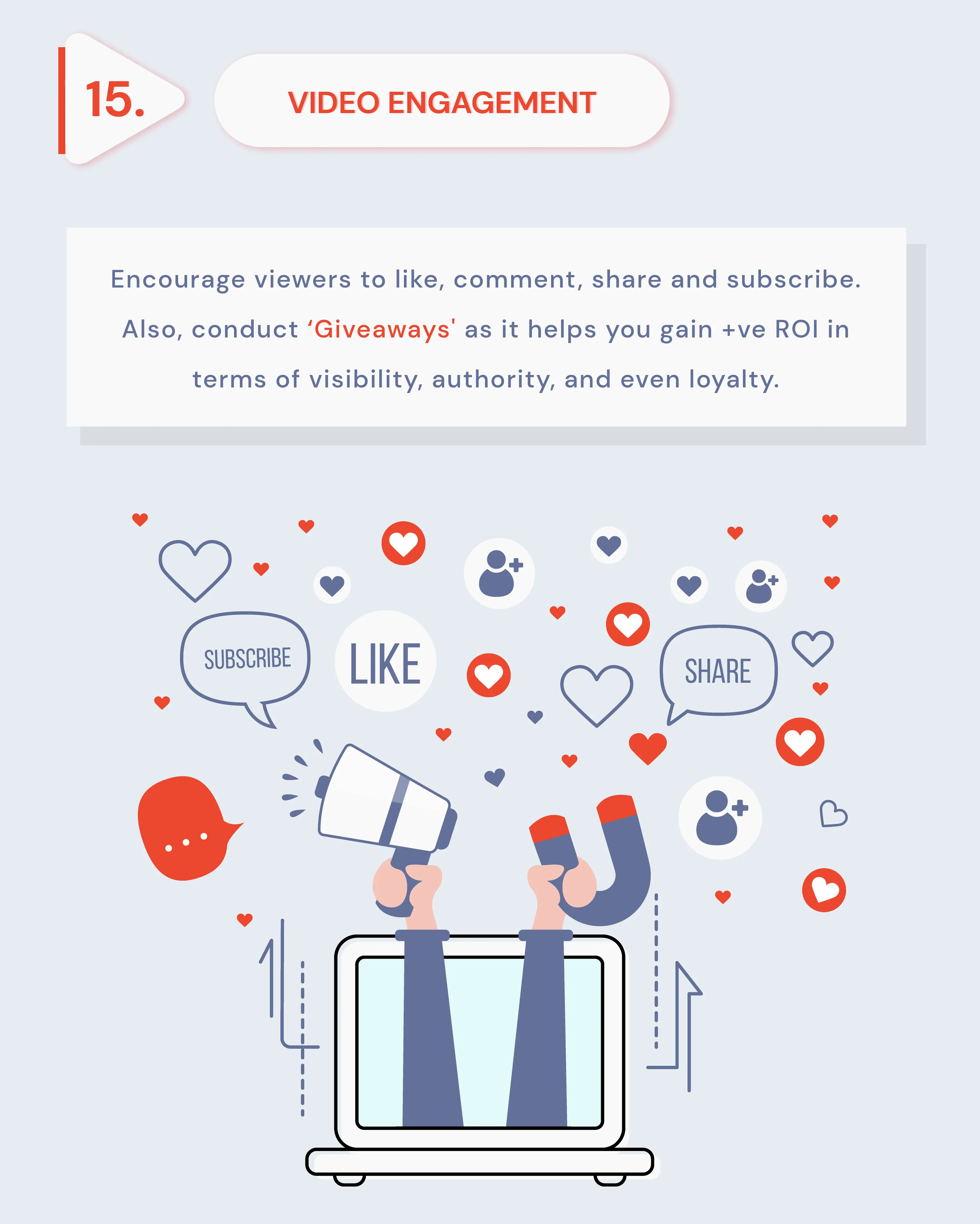 Engagement vidéo YouTube