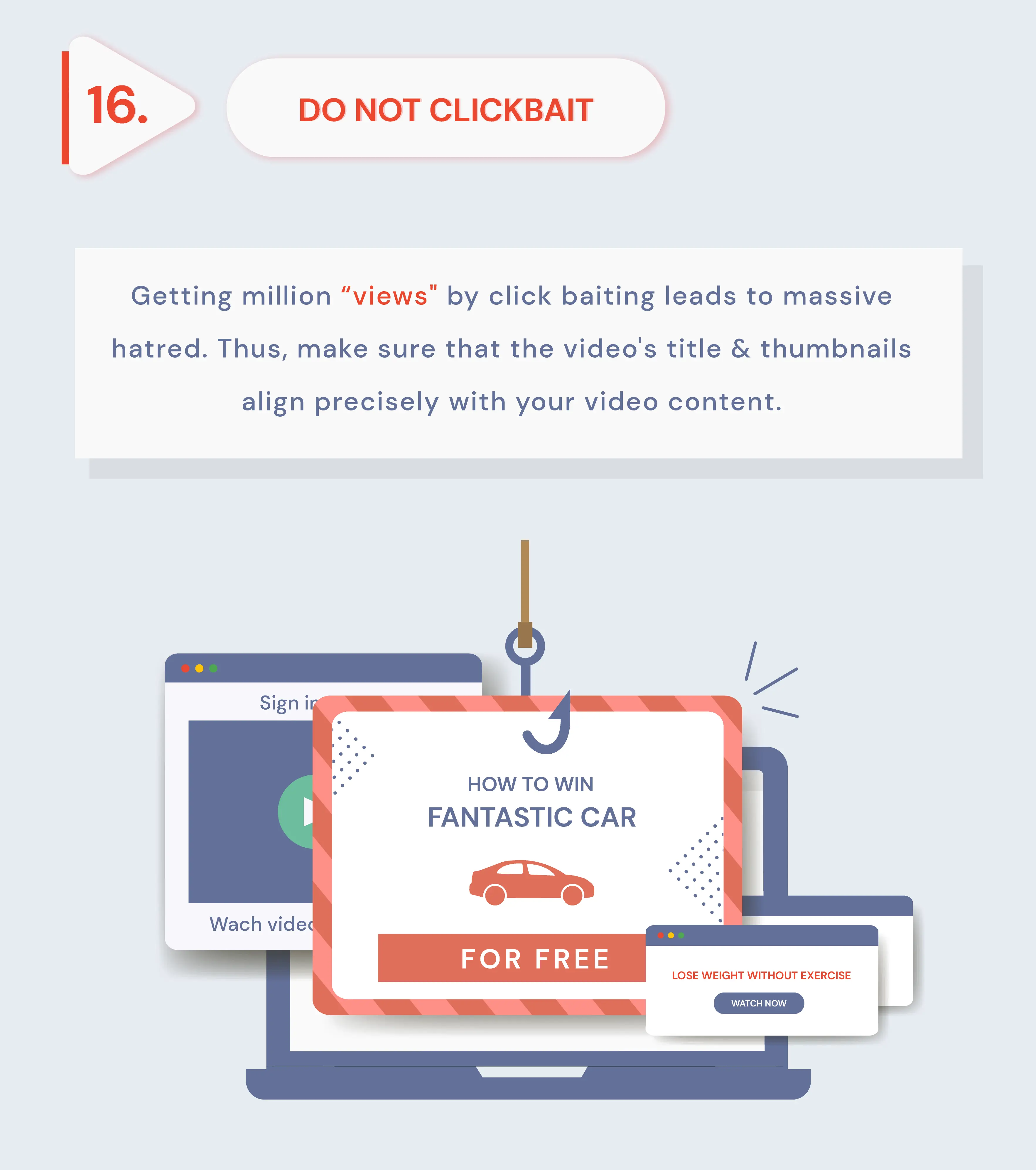YouTube ne clique pas