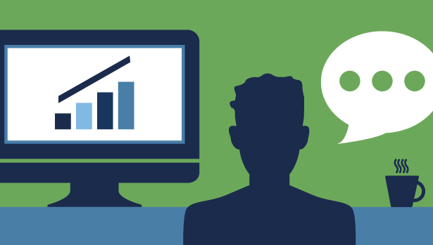 Profissional de marketing de retargeting