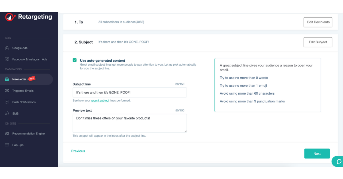 buletine informative personalizate