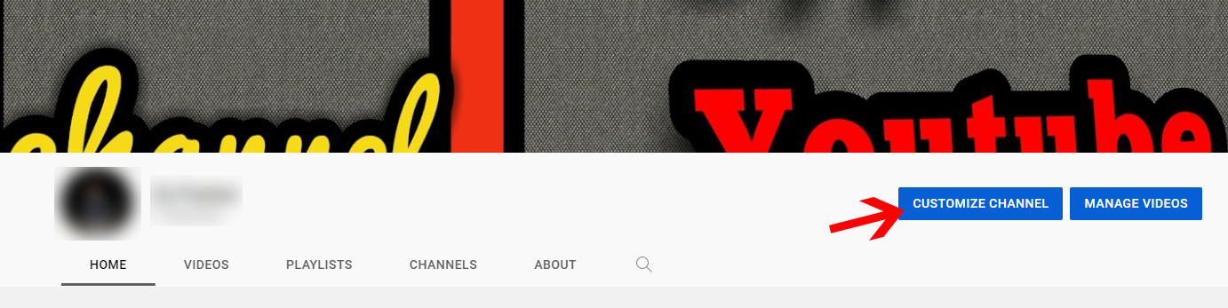 更改 youtube 频道名称 2