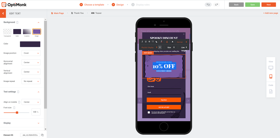 Justuno vs OptiMonk: Mana yang Lebih Baik untuk Toko E-niaga Anda? justuno 2 - Justuno vs OptiMonk: Which is Better for your Ecommerce Store?