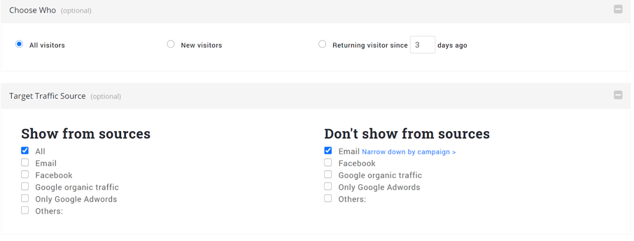 Justuno vs OptiMonk: Mana yang Lebih Baik untuk Toko E-niaga Anda? justuno vs optimonk 07 - Justuno vs OptiMonk: Which is Better for your Ecommerce Store?