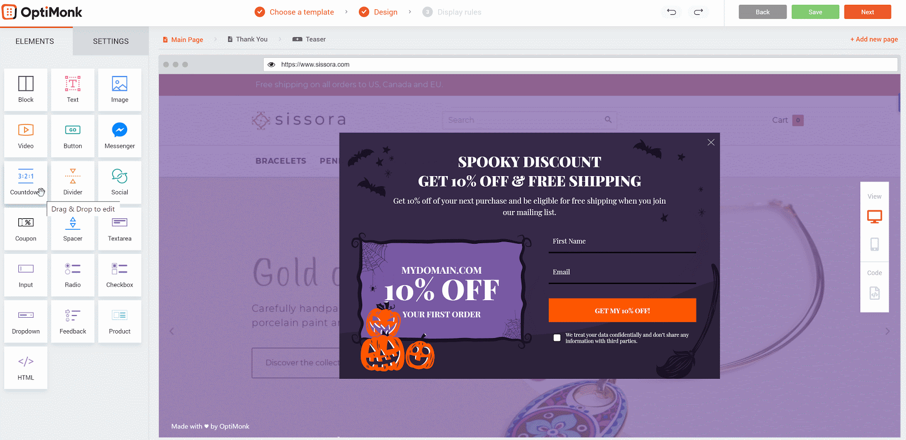 Justuno vs OptiMonk: Mana yang Lebih Baik untuk Toko E-niaga Anda? justuno vs optimonk editor - Justuno vs OptiMonk: Which is Better for your Ecommerce Store?