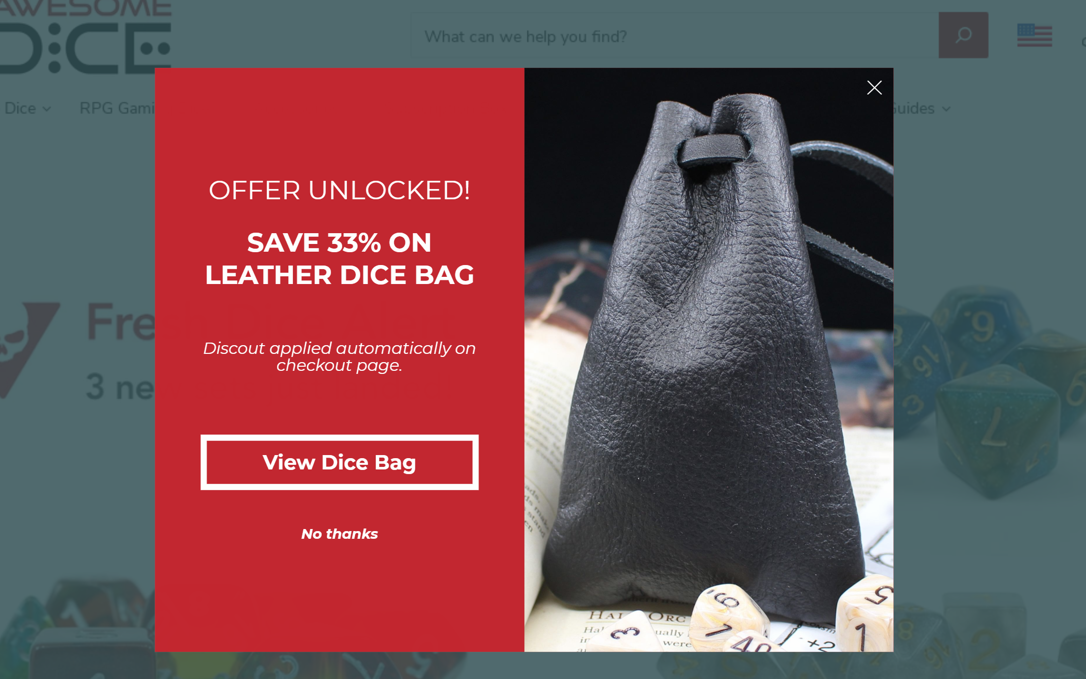 収益とEメールサブスクライバーを増やすための10のShopifyポップアップ shopify popup 12 - 10 Shopify Popups to Grow Your Revenue & Email Subscribers