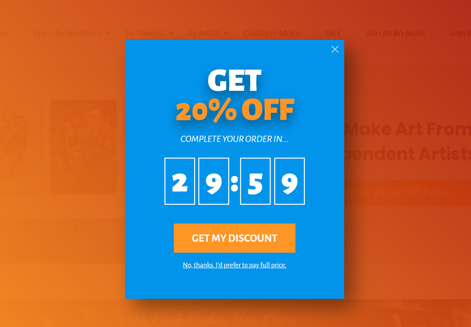収益とEメールサブスクライバーを増やすための10のShopifyポップアップ shopify popup 11 - 10 Shopify Popups to Grow Your Revenue & Email Subscribers