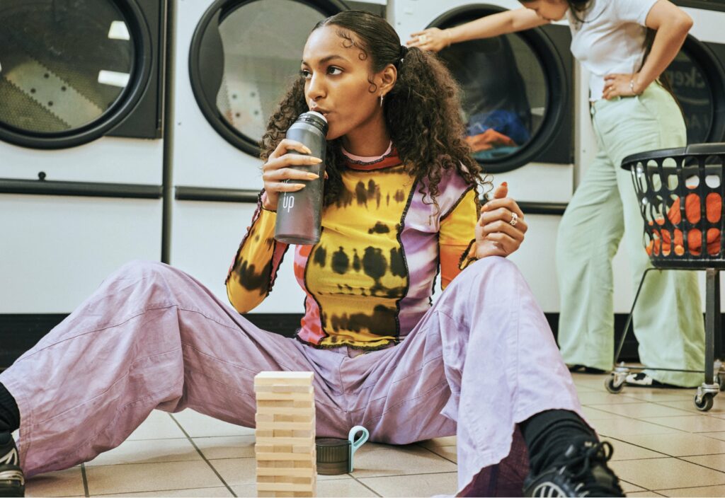 içme şişesini havalandır