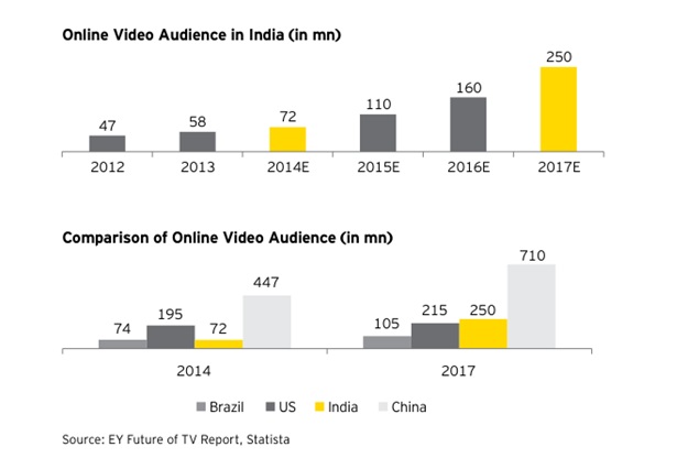 Pubblico video online in India
