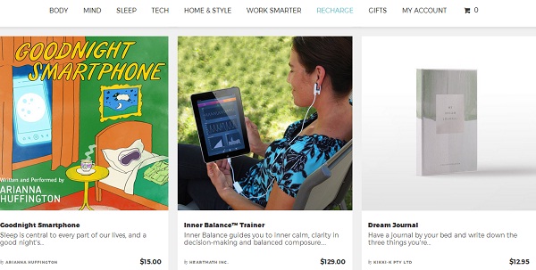 arianna Huffington: prosperare in tutto il mondo