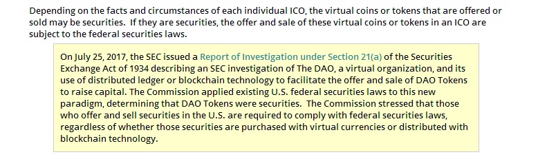 sec-initial Coin Offerings