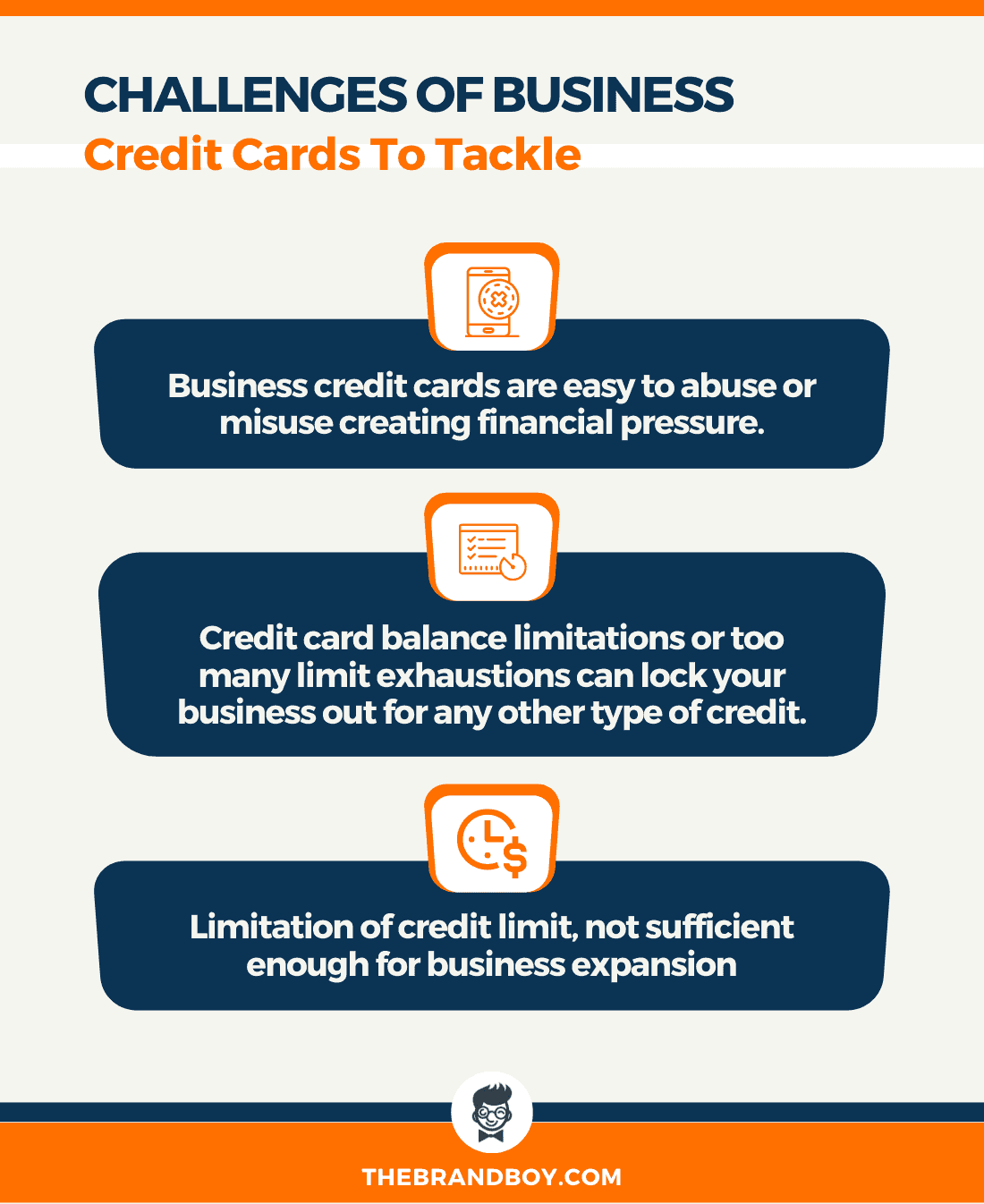 Herausforderungen der Geschäftskreditkarte