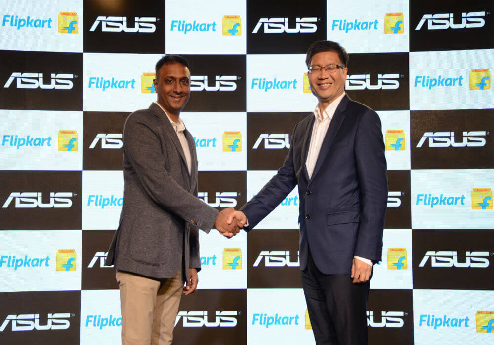 Flipkart unterzeichnet exklusive Partnerschaft mit ASUS, um auf Indien ausgerichtete Produkte anzubieten