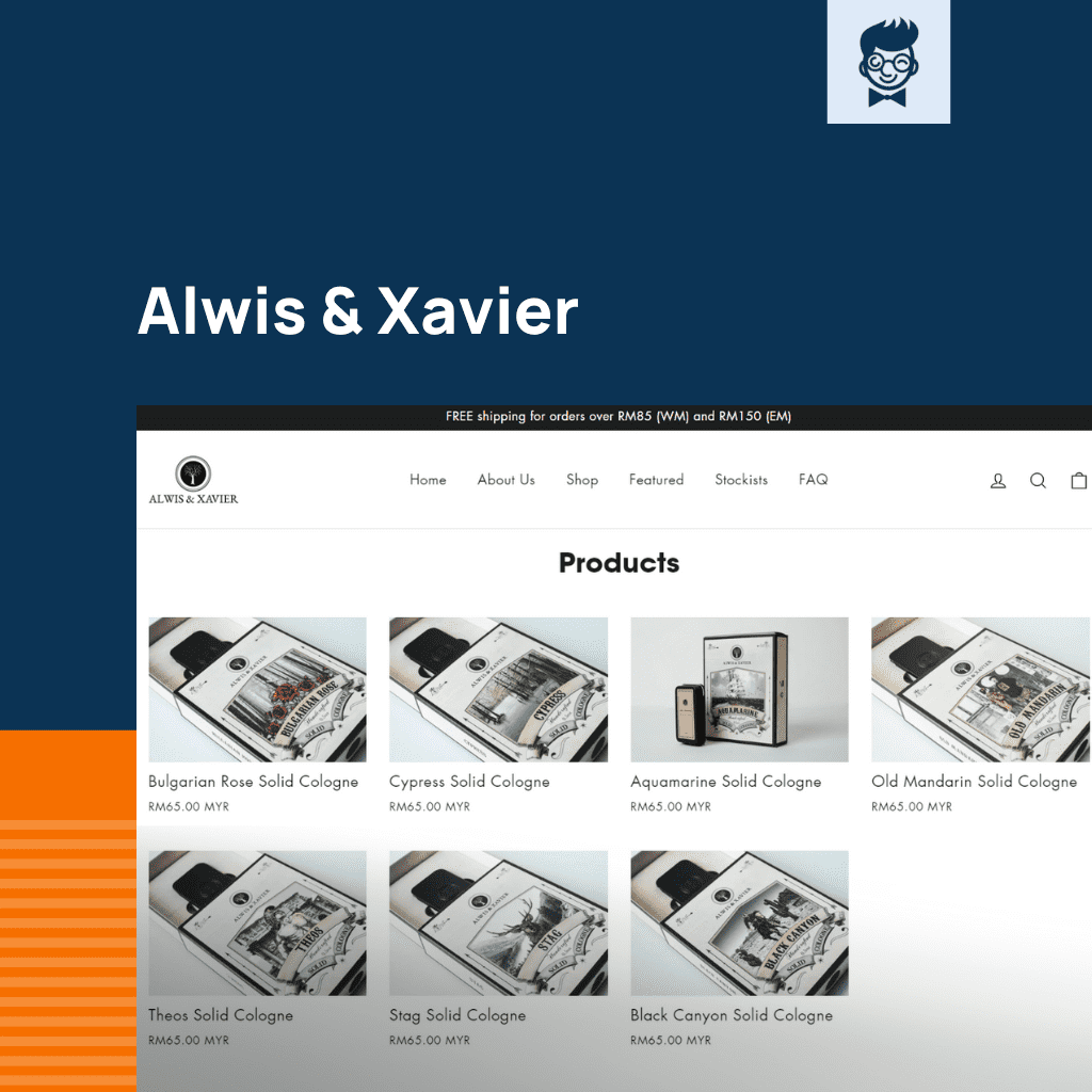 Shopify парфюмерный магазин