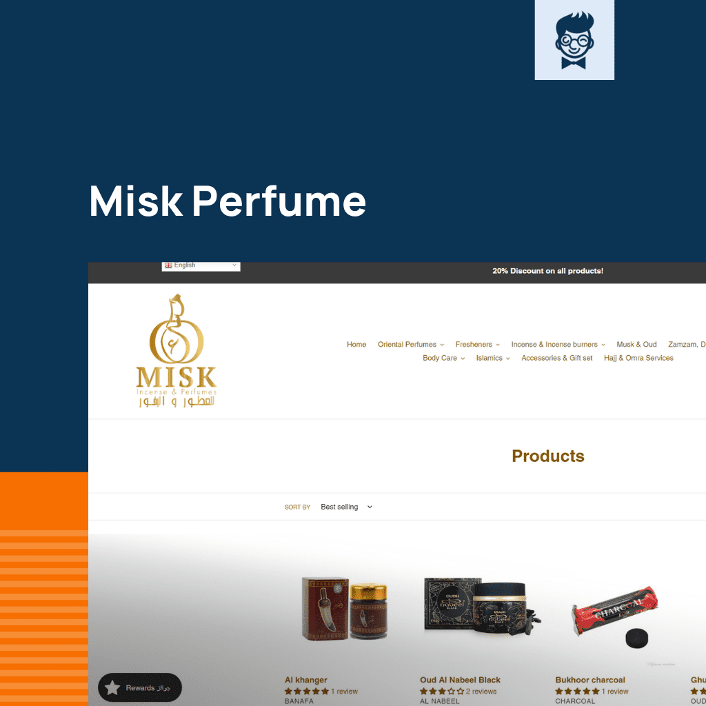 Shopify парфюмерный магазин женский