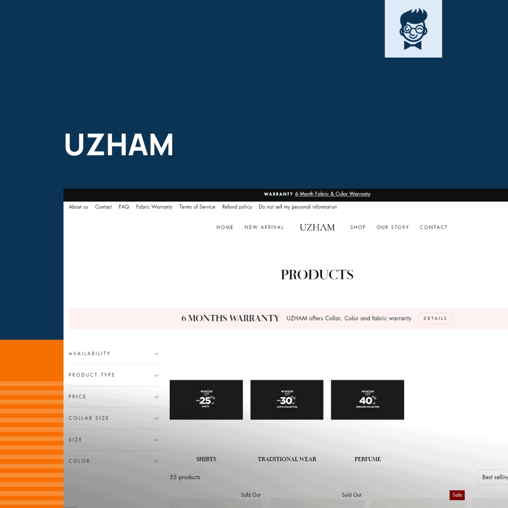 Shopify целевой одеколон