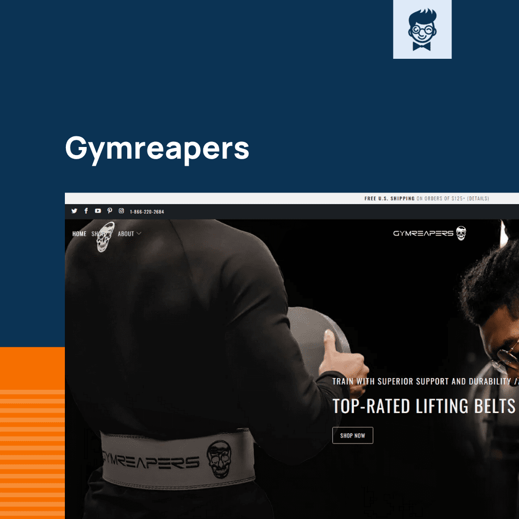 Shopify magazin de accesorii pentru sală