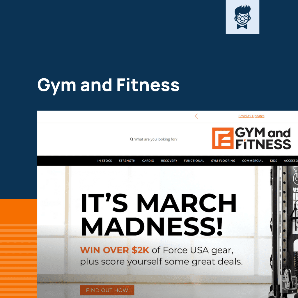 Shopify fitness shoppe
