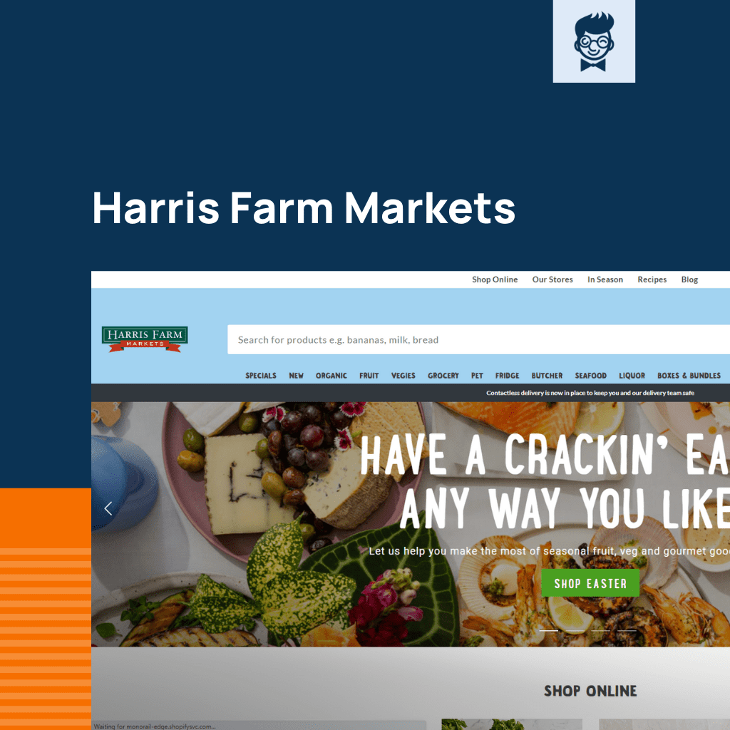 Shopify مواد البقالة