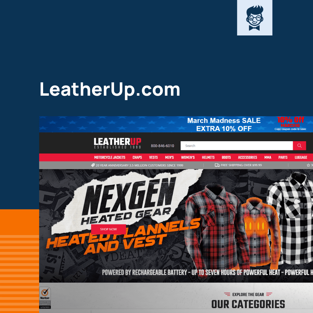 Shopify 오토바이 의류 매장