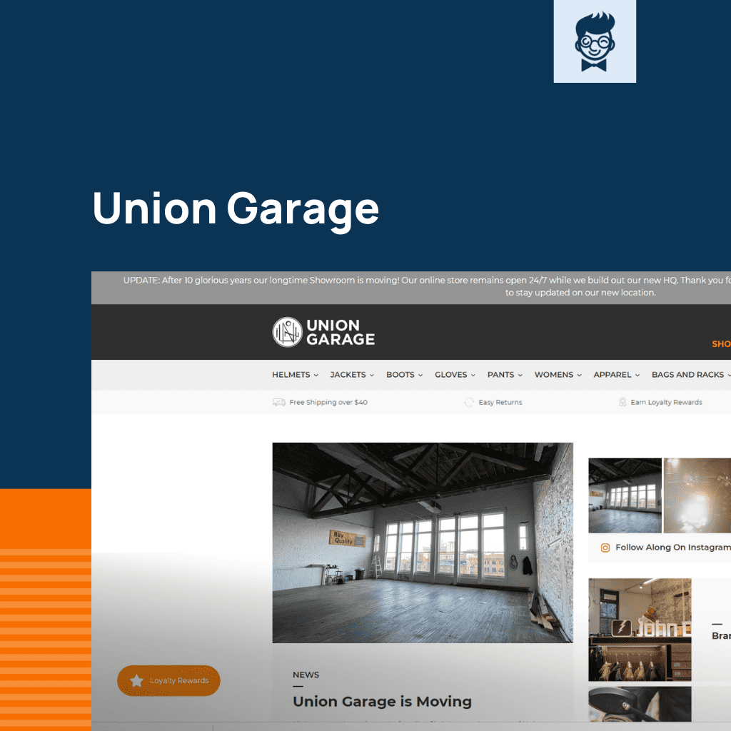 Shopify 오토바이 의류 창고