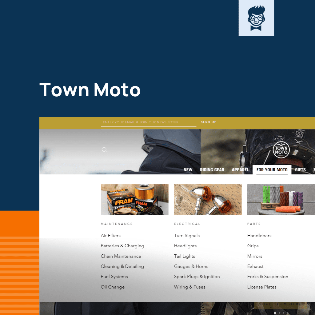 Shopify 오토바이 장비 판매점