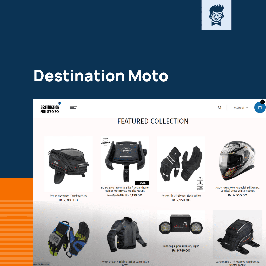 Shopify 자전거 라이딩 장비 스토어