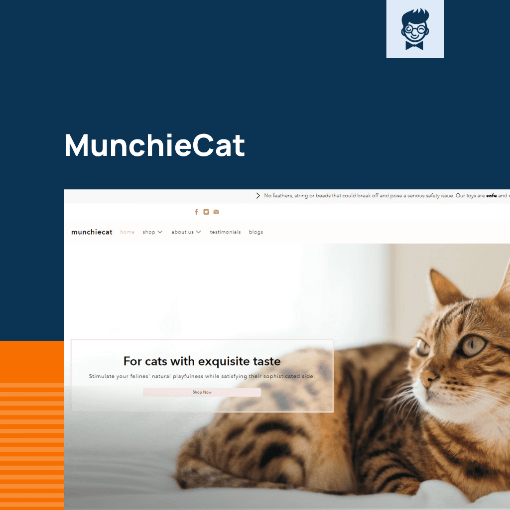 Shopify القط للتسوق عبر الإنترنت