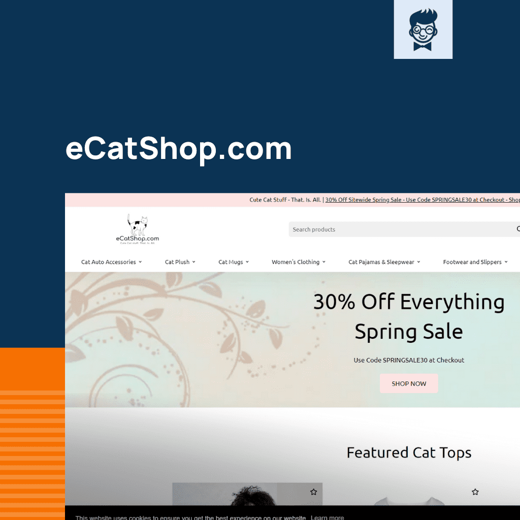 Shopify متجر القطط على الإنترنت