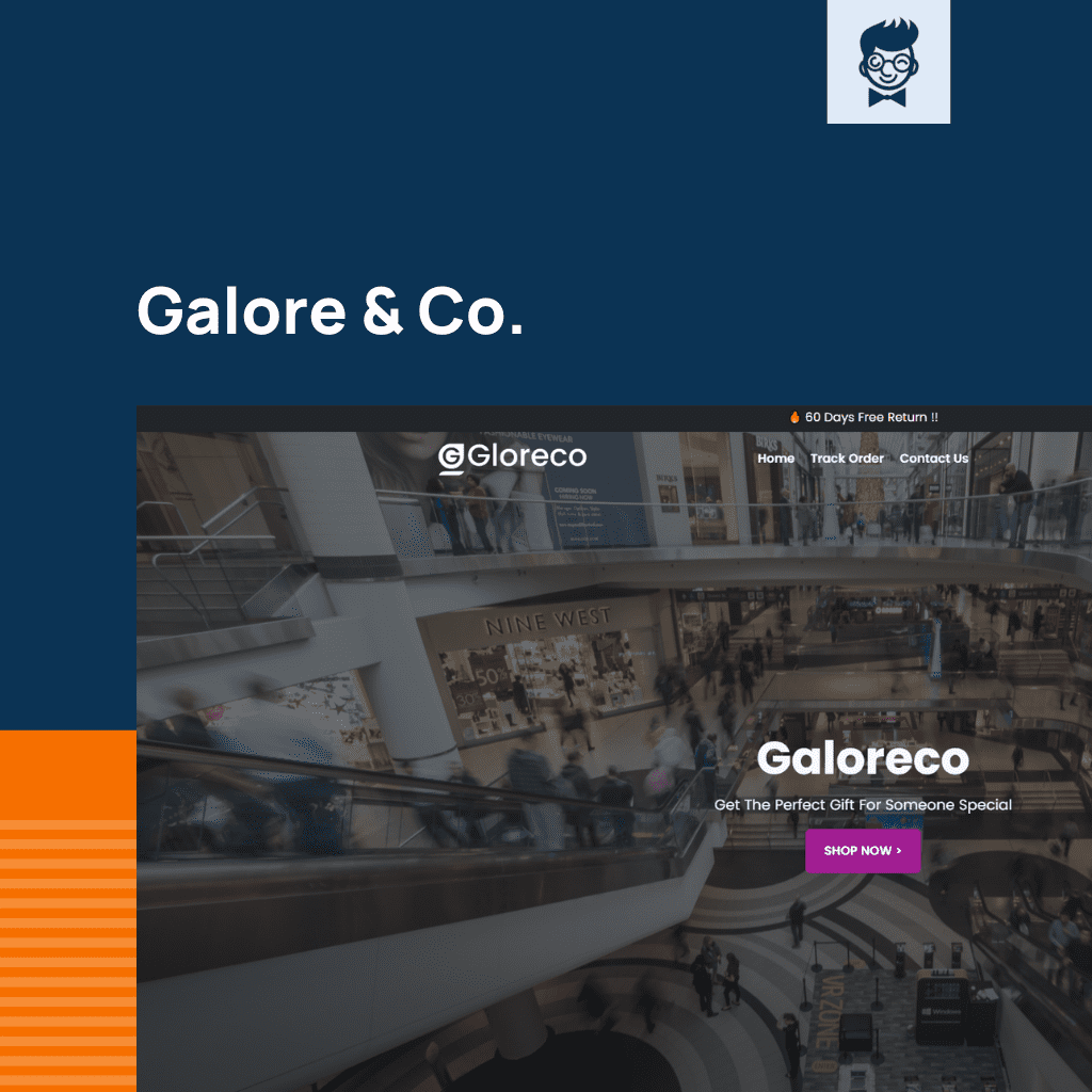 Shopify 전자 가제트 상점