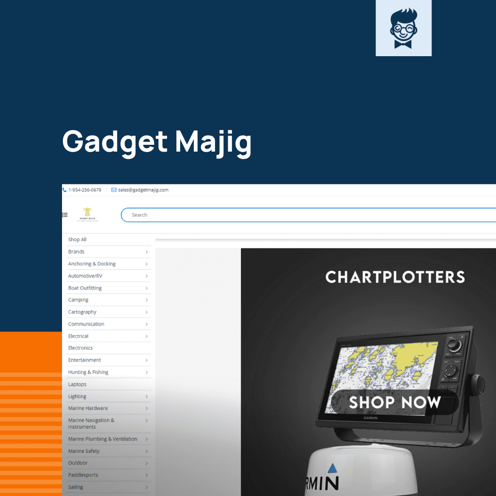 Shopify 전자 가제트 상점