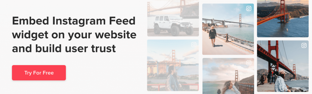 在网站上添加 Instagram 小部件
