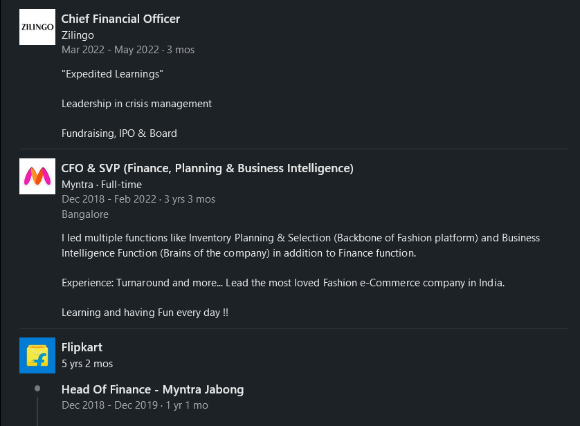 Zilingo の CFO Ramesh Bafna が 2 か月で会社を辞める