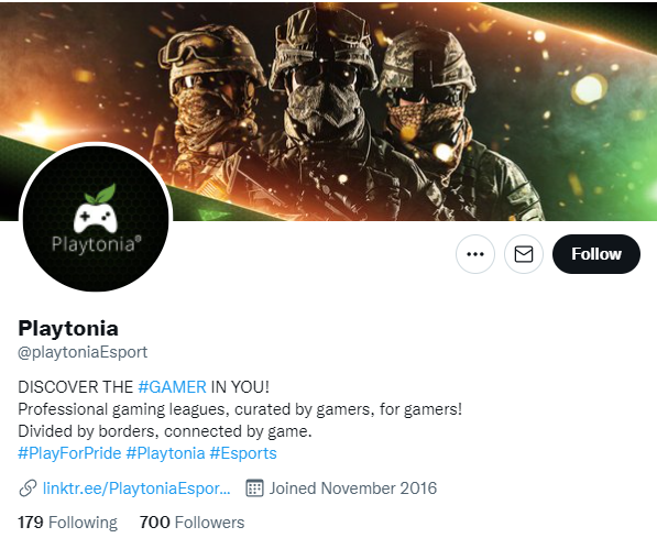 Playtonia twitter profili