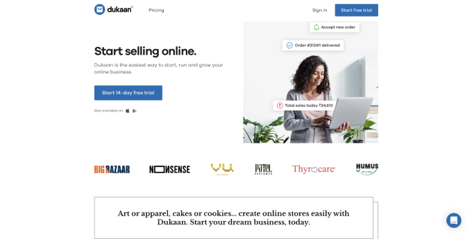 9 Beste E-Commerce-Plattform für SEO im Jahr 2022 1 Dukaan