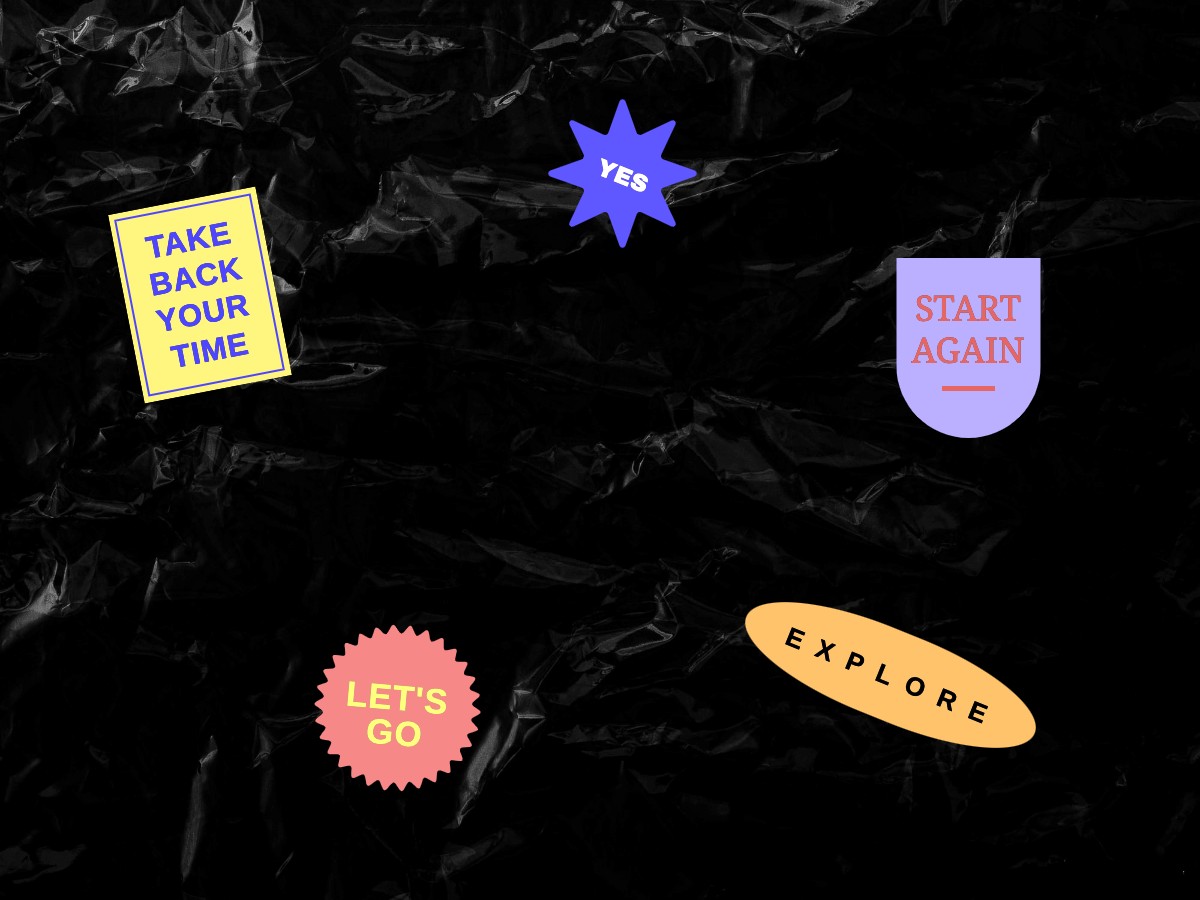 exemplu de formă de autocolant