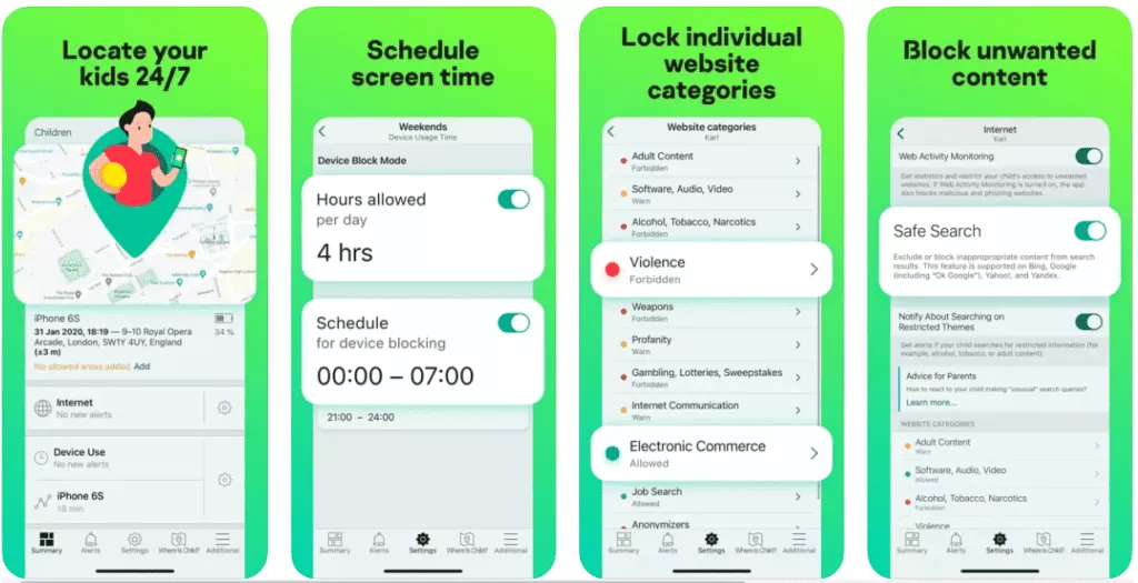 Kaspersky SafeKids with GPS