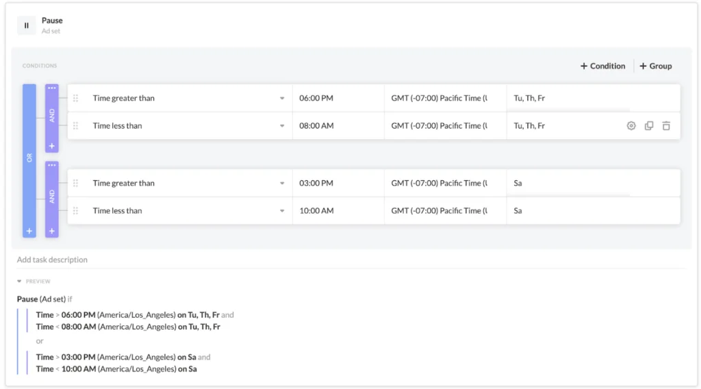 Revealbot のデイパーティング