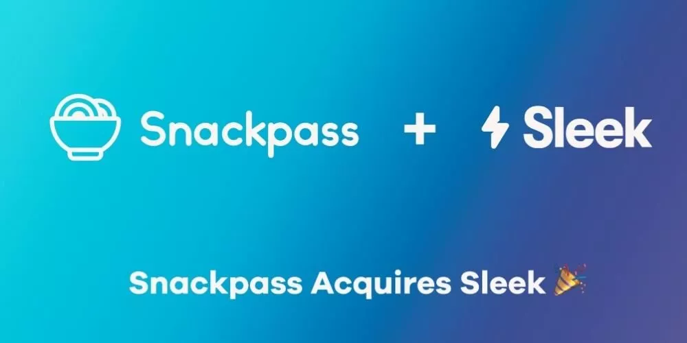 Snackpass ha acquisito Sleek, un'app per saltare la linea di cibo