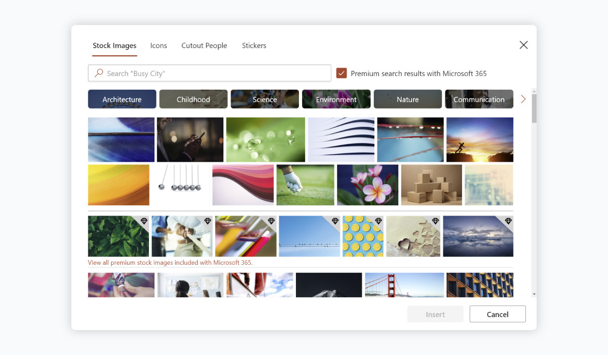 лучшее программное обеспечение для презентаций - графическая библиотека Powerpoint