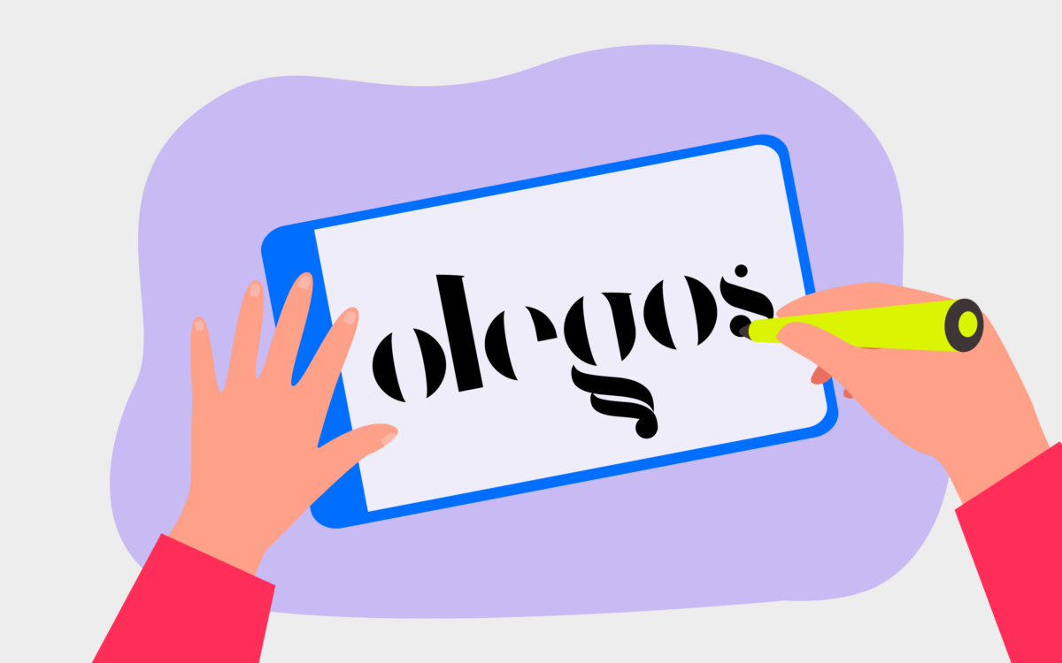 很酷的字体绘制