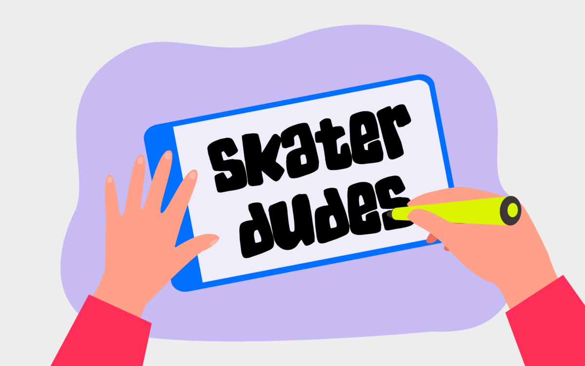 很酷的字体绘制