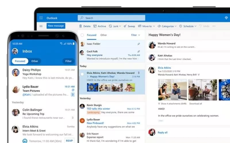Microsoft Outlook-Zeitplan