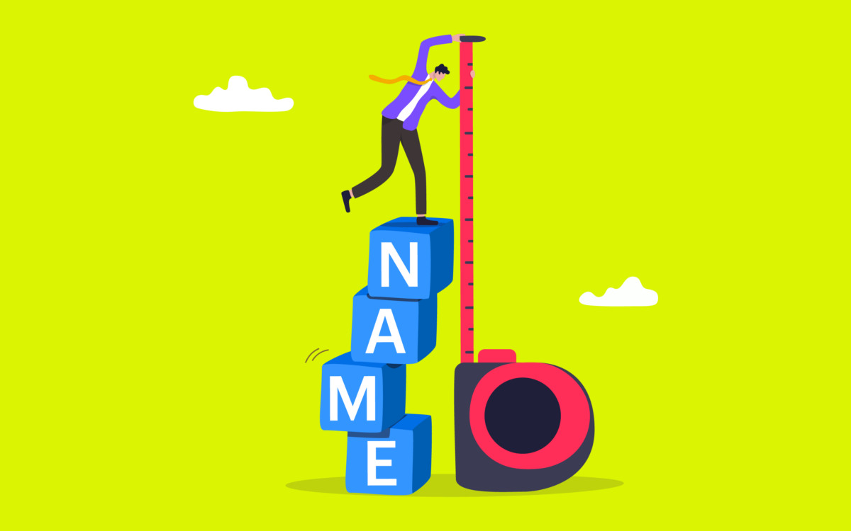 Wie lang sollte ein Firmenname sein