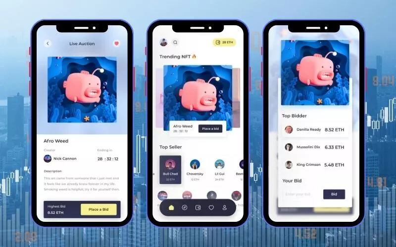 銷售產品的微投資應用程序