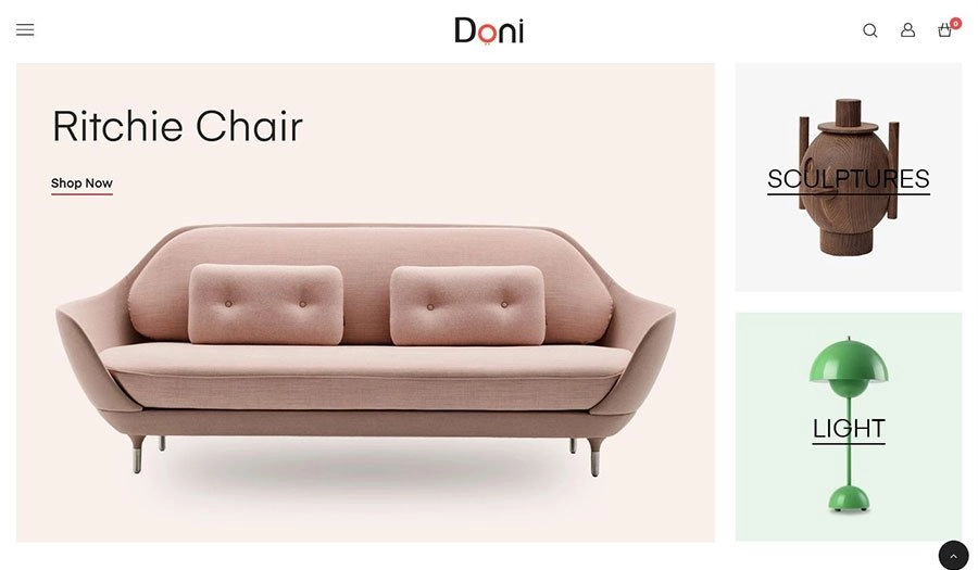 多尼的简约主题