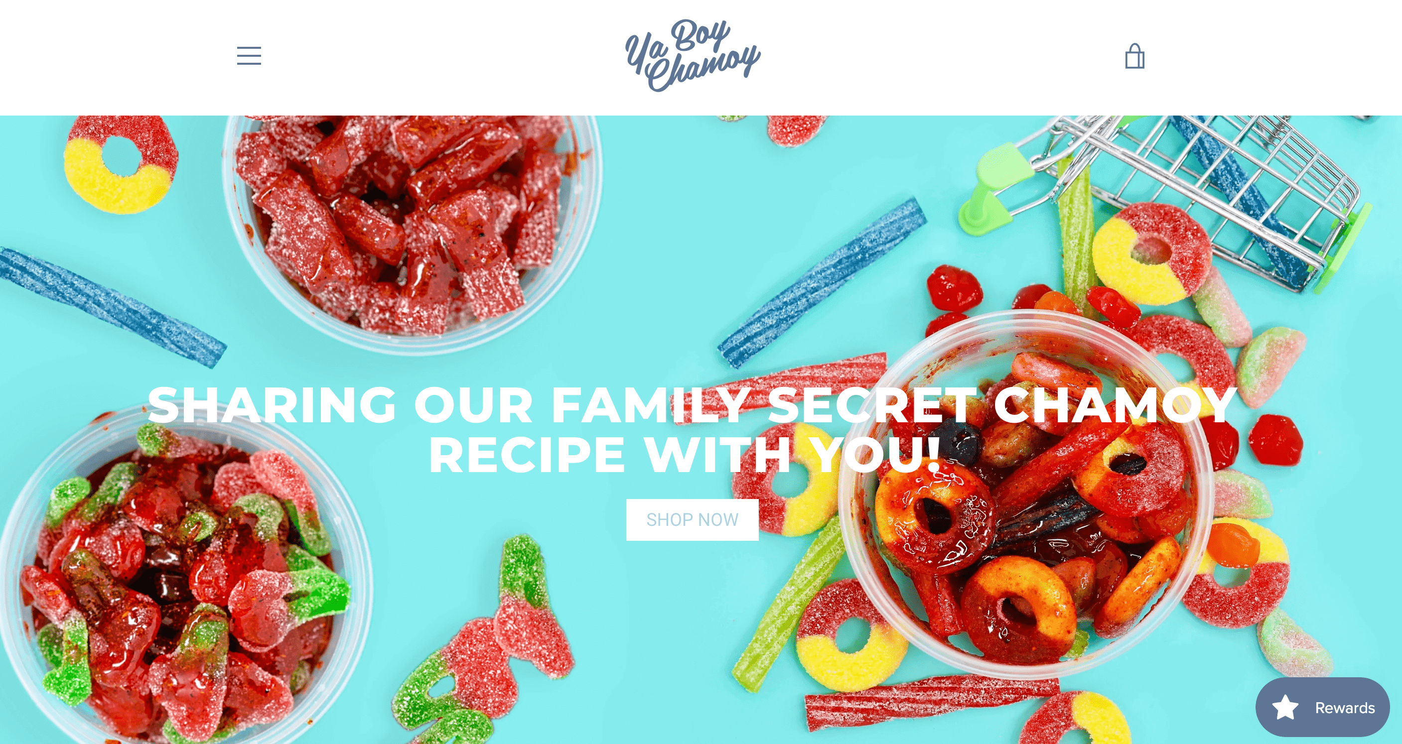 在西班牙裔遗产月期间支持 15 家拉丁裔和拉丁裔拥有的企业 yaboy chamoy 网站主页的博客照片