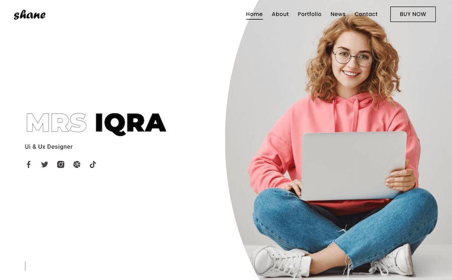 Modèle personnel de Shane