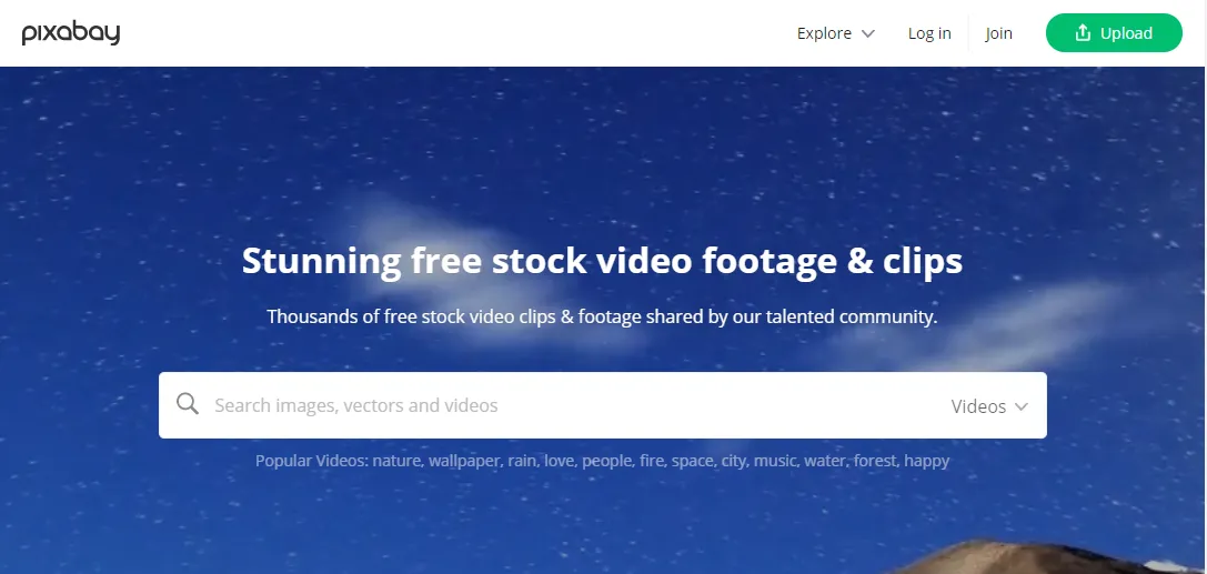 Pixabay cuplikan dan klip video stok gratis