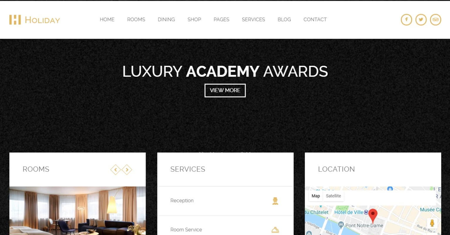 假日旅游wordpress主题